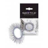 Круглое эрекционное кольцо с «ресничками» - Sextaz - в Норильске купить с доставкой