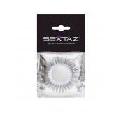 Круглое эрекционное кольцо с длинными «ресничками» - Sextaz - в Норильске купить с доставкой