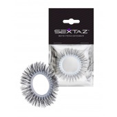 Круглое эрекционное кольцо с длинными «ресничками» - Sextaz - в Норильске купить с доставкой