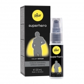 Пролонгатор-сыворотка pjur Superhero Delay Serum - 20 мл. - Pjur - купить с доставкой в Норильске