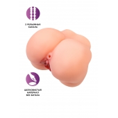 Реалистичный мастурбатор в форме попки с 2 любовными входами - No Name - в Норильске купить с доставкой