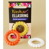 Цветное рельефное эрекционное кольцо Ellasring - Sitabella - в Норильске купить с доставкой