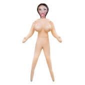 Телесная надувная секс-кукла с пышным бюстом - NMC - в Норильске купить с доставкой