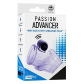 Прозрачная насадка на член Passion Advancer - NMC - в Норильске купить с доставкой