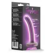 Фиолетовая насадка с гладкой поверхностью Surrender 4.75 Inch Beginner Pegging Dildo - 12 см. - Blush Novelties - купить с доставкой в Норильске