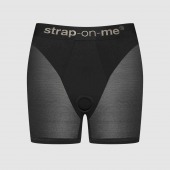 Трусики-шорты для фиксации насадок Strap-on-me Harness Lingerie Halo - size XL - Strap-on-me - купить с доставкой в Норильске