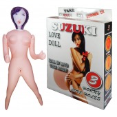Надувная секс-кукла Suzuki - Boys of Toys - в Норильске купить с доставкой