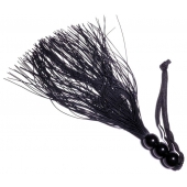 Черная силиконовая плетка - 25,4 см. - Boys of Toys - купить с доставкой в Норильске