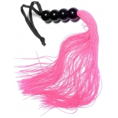 Розовая силиконовая плеть - 35,5 см. - Boys of Toys - купить с доставкой в Норильске