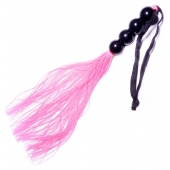 Розовая силиконовая плеть - 35,5 см. - Boys of Toys - купить с доставкой в Норильске