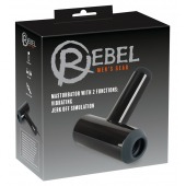 Черный мастурбатор с удобной ручкой Masturbator with 2 Functions - Orion - в Норильске купить с доставкой