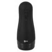 Черный вибромастурбатор с подогревом Masturbator with 3 Functions - Orion - в Норильске купить с доставкой