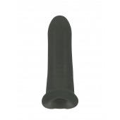 Черный фаллоудлинитель Striker - 13,5 см. - Lola Games - в Норильске купить с доставкой