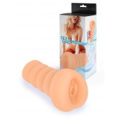 Телесный мастурбатор в виде вагины с узким входом - Sexy Girl - в Норильске купить с доставкой