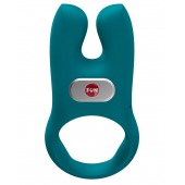 Зеленое эрекционное виброкольцо Nos - Fun Factory - в Норильске купить с доставкой