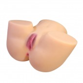 Телесный мастурбатор Liora с 2 любовными тоннелями - Baile - в Норильске купить с доставкой