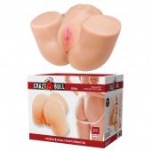 Телесный мастурбатор Olivia с 2 любовными отверстиями - Baile - в Норильске купить с доставкой