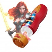 Интерактивный мастурбатор Solara с нагревом, вибрацией и поступательными движениями - Shots Media BV - в Норильске купить с доставкой