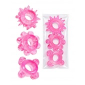 Комплект из 3 розовых эрекционных колец - Erowoman-Eroman - в Норильске купить с доставкой