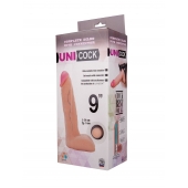 Фаллическая насадка Харнесс UNICOCK 9  - 24 см. - LOVETOY (А-Полимер) - купить с доставкой в Норильске