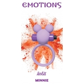 Сиреневое эрекционное виброколечко Emotions Minnie - Lola Games - в Норильске купить с доставкой