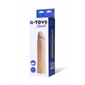 Реалистичная насадка с ярко выраженной головкой - 16,5 см. - A-toys - в Норильске купить с доставкой