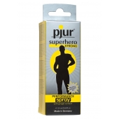 Спрей-пролонгатор длительного действия pjur SUPERHERO Strong Spray - 20 мл. - Pjur - купить с доставкой в Норильске