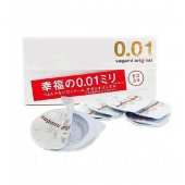 Супер тонкие презервативы Sagami Original 0.01 - 5 шт. - Sagami - купить с доставкой в Норильске