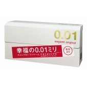 Супер тонкие презервативы Sagami Original 0.01 - 5 шт. - Sagami - купить с доставкой в Норильске