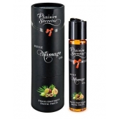 Массажное масло с ароматом экзотических фруктов Huile de Massage Gourmande Fruits Exotiques - 59 мл. - Plaisir Secret - купить с доставкой в Норильске