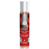 Смазка с ароматом клубники JO Flavored Strawberry Kiss - 30 мл. - System JO - купить с доставкой в Норильске