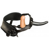 Женский страпон с вагинальной пробкой Woman Strap - 12 см. - LOVETOY (А-Полимер) - купить с доставкой в Норильске
