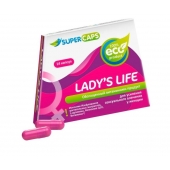 Возбуждающие капсулы Ladys Life - 14 капсул (0,35 гр.) - SuperCaps - купить с доставкой в Норильске