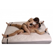 Бондаж для фиксации на кровати Frisky Bedroom Restraint Kit - XR Brands - купить с доставкой в Норильске