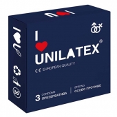 Ультрапрочные презервативы Unilatex Extra Strong - 3 шт. - Unilatex - купить с доставкой в Норильске