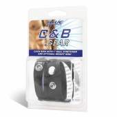 Утяжка для мошонки и пениса Cock Ring With 1  Ball Stretcher And Optional Weight Ring - BlueLine - купить с доставкой в Норильске