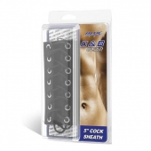 Сбруя на член на шнуровке 5  Cock Sheath - BlueLine - купить с доставкой в Норильске