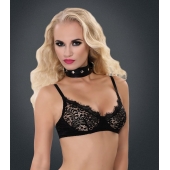 Полиуретановый ошейник с пуклями и D-кольцами Collar with Studs - Blush Novelties - купить с доставкой в Норильске