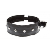 Полиуретановый ошейник с пуклями Collar with Studs - Blush Novelties - купить с доставкой в Норильске
