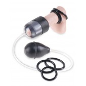 Комактная помпа-насос для головки Suck N’ Stroke Head Pump - Pipedream - в Норильске купить с доставкой