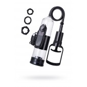 Вакуумная помпа A-toys с вибропулей и эрекционными кольцами - A-toys - в Норильске купить с доставкой