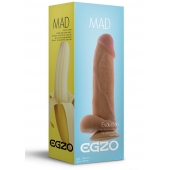 Ультра реалистичный фаллоимитатор Mad Banana - 20 см. - EGZO