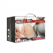 Вагина и попка с вибрацией CRAZY BULL - Baile - в Норильске купить с доставкой