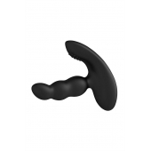 Черный силиконовый стимулятор простаты Levett Nitoc с пультом ДУ - Levett - в Норильске купить с доставкой