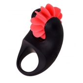 Чёрно-красное эрекционное виброкольцо Erotist - Erotist Adult Toys - в Норильске купить с доставкой