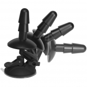 Плаг на присоске Vac-U-Lock Deluxe Suction Cup Plug Accessory - Doc Johnson - купить с доставкой в Норильске