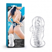 Прозрачный мастурбатор M for Men Hand Tool - Blush Novelties - в Норильске купить с доставкой