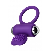 Фиолетовое виброкольцо с ресничками JOS PERY - JOS - в Норильске купить с доставкой