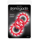 Набор из 3 красных эрекционных колец Renegade Gears - NS Novelties - в Норильске купить с доставкой