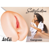 Мастурбатор с 2 тоннелями Satisfaction Gorgeous - Lola Games - в Норильске купить с доставкой